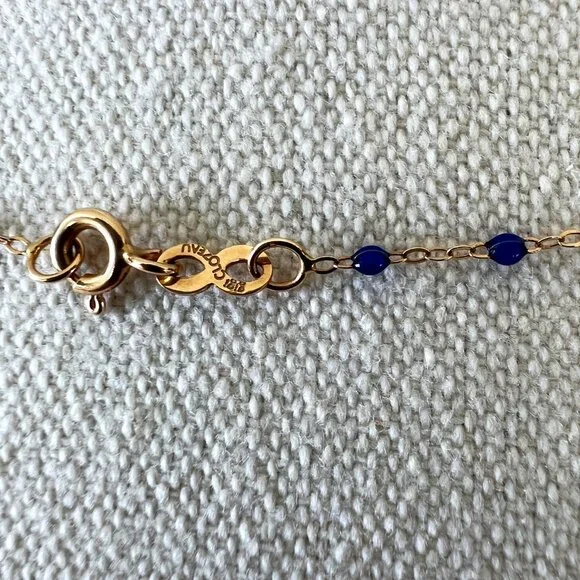 Gigi Clozeau Classic Gigi Necklace โ Resin & Gold, 16.5" - Picture 4 of 4